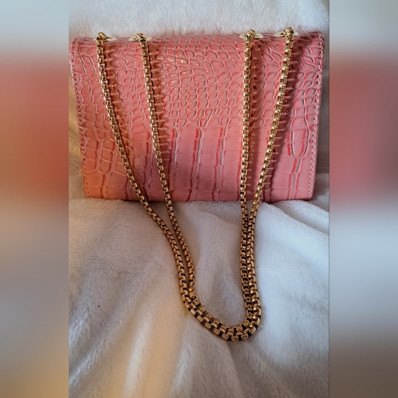 NWT Patent Leather Croc Convertible Bag - Picture 15 of 15